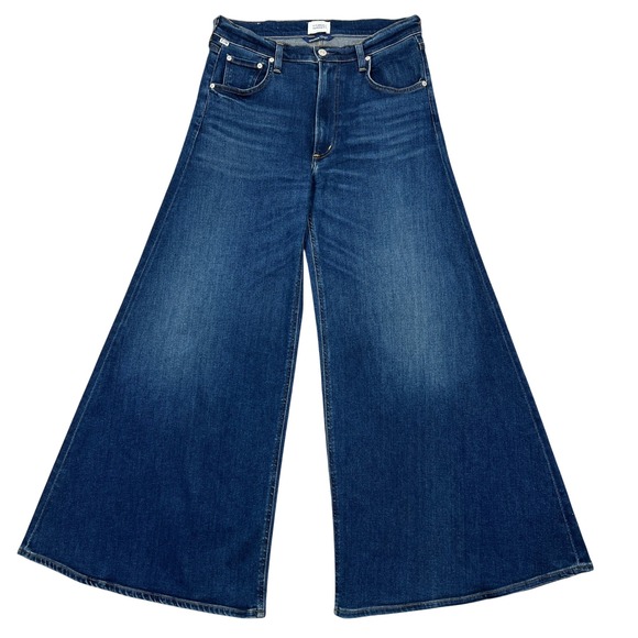 Citizens Of Humanity Denim - Citizens of Humanity Amari Ultra Wide-Leg Jeans 30" High-Rise Regatta Wash Retro